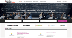 Desktop Screenshot of fof.universitetsjobb.se